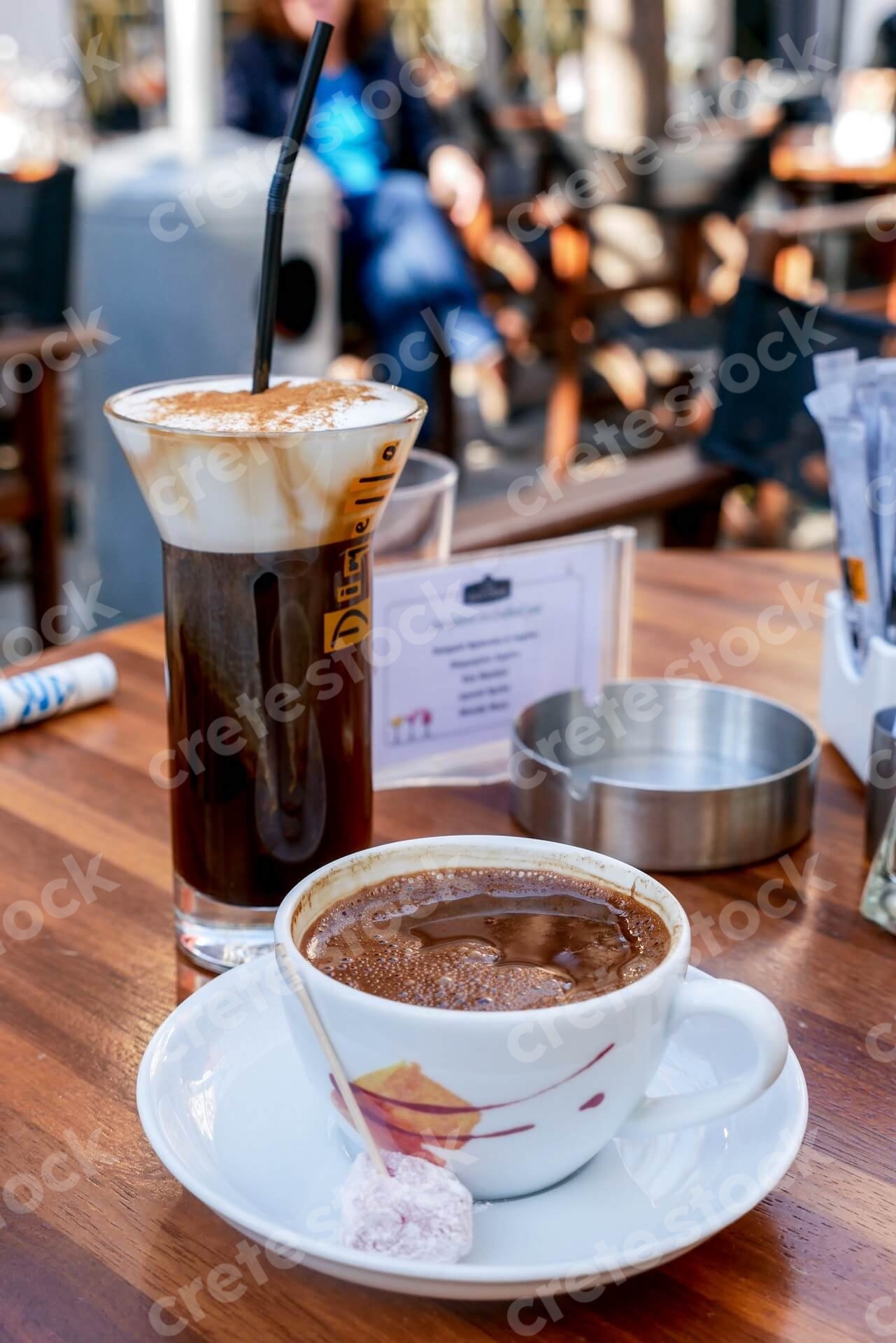 greek-traditional-coffee-and-freddo-cappuccino