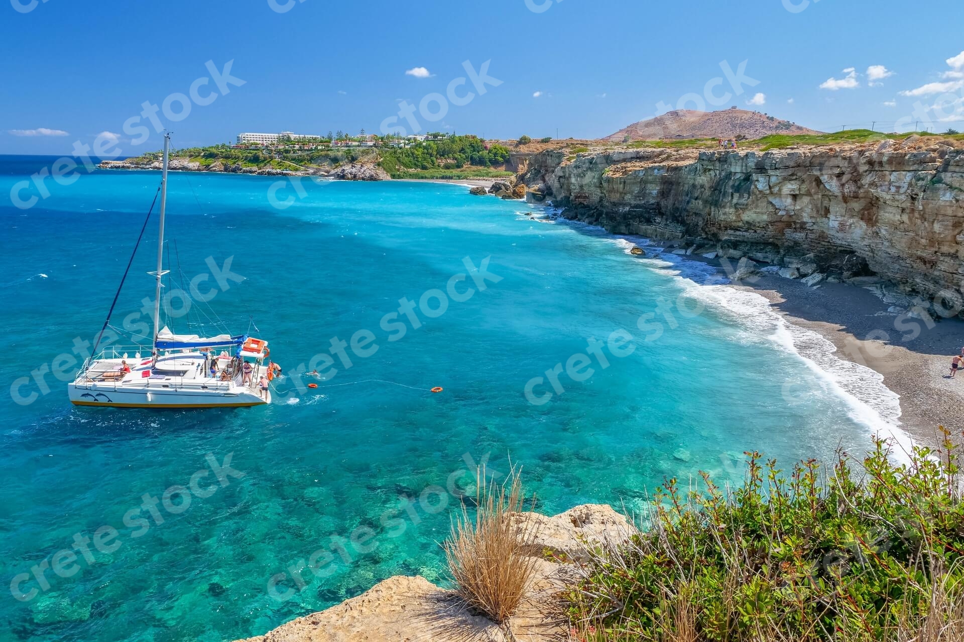 kamara-beach-in-rethymno