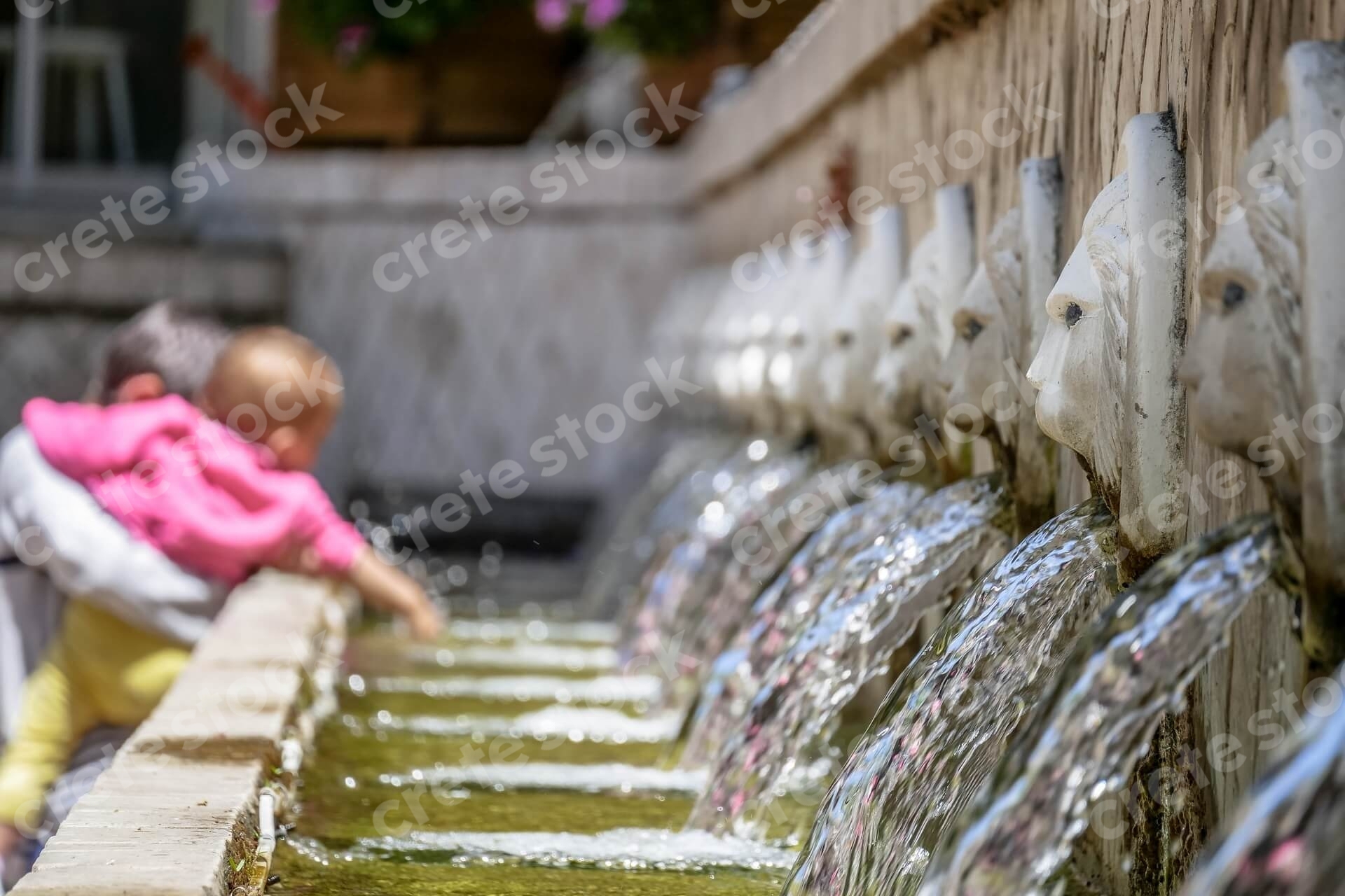 lion-heads-fountain-in-spili-village-rethymno