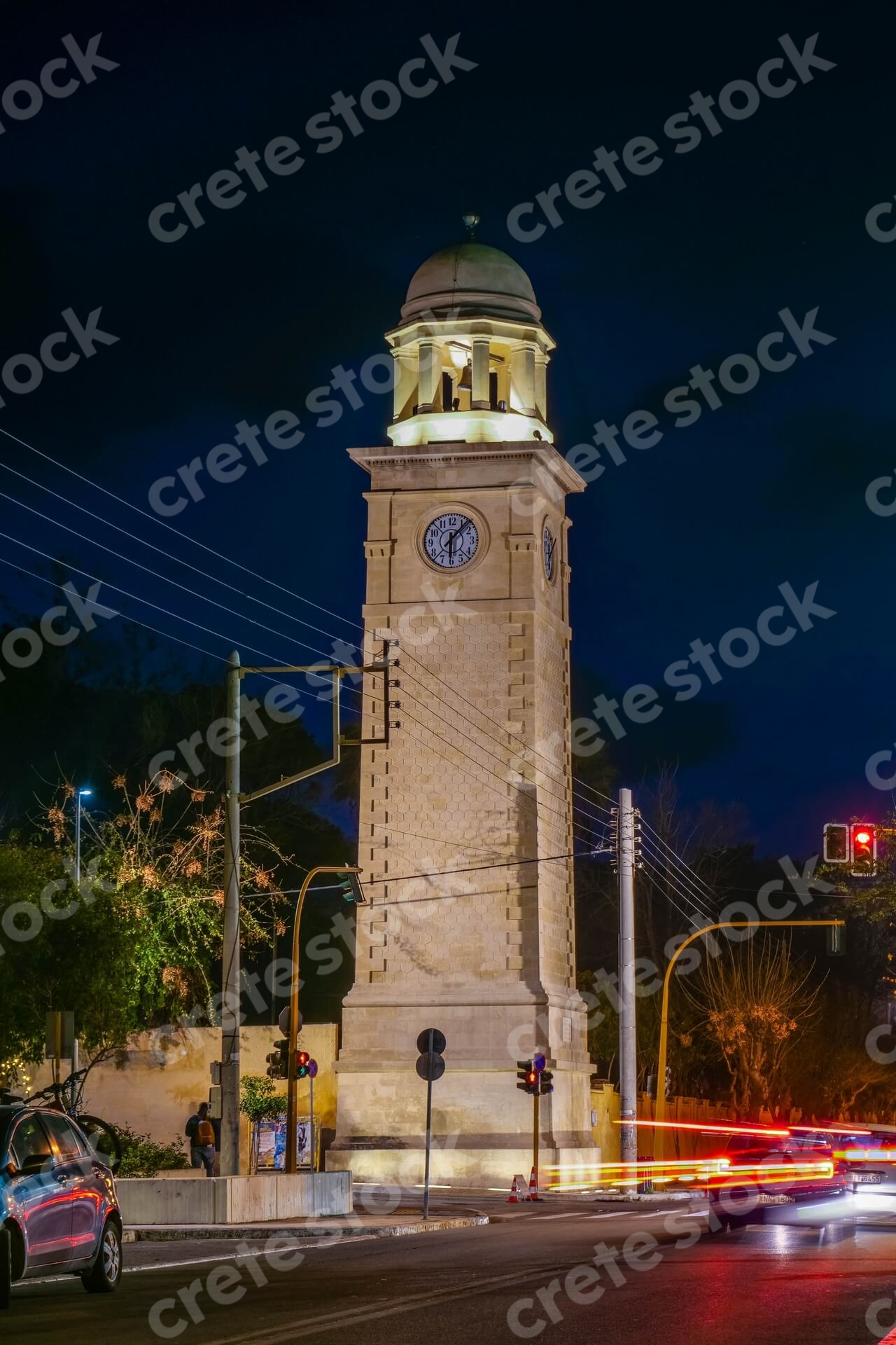 old-clock-tower-in-kipos-chania