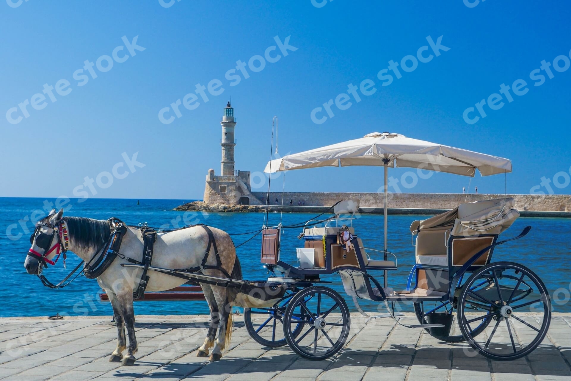 horse-and-carriage-in-old-port-chania